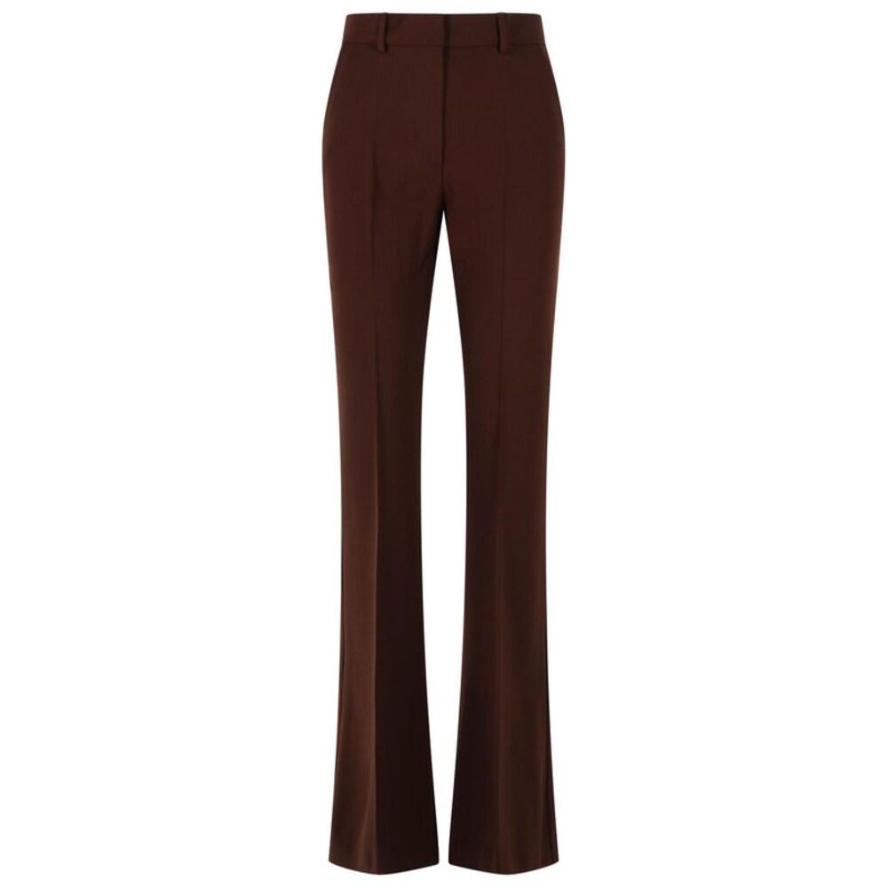 Sportmax 'Febe' Plum Wool Pants Women